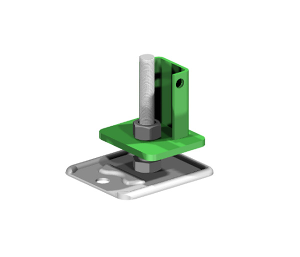#Base Feet (Components of the Shuttle Racking System）